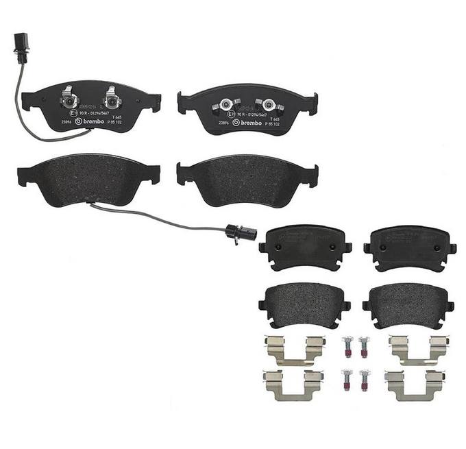 Brembo Brake Pads Kit – Front and Rear (Low-Met)