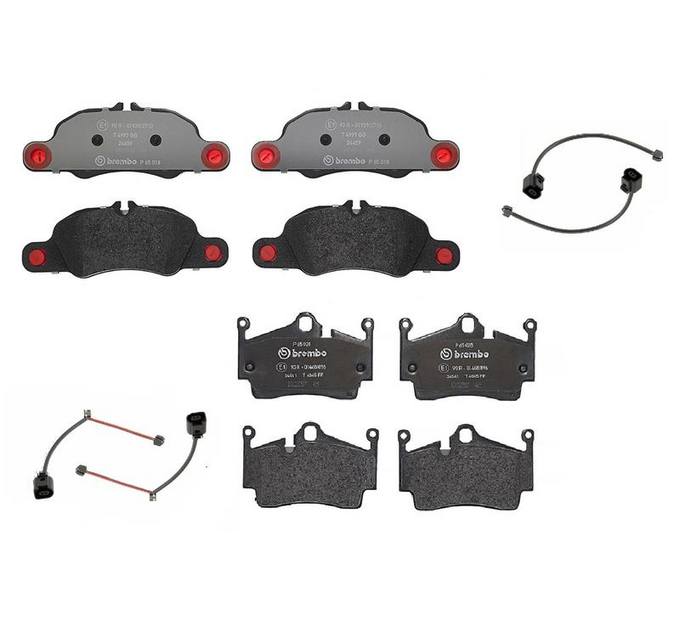 Brembo Brake Pads Kit – Front and Rear (Low-Met)