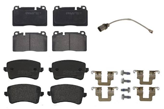 Brembo Brake Pads Kit – Front and Rear (Low-Met)