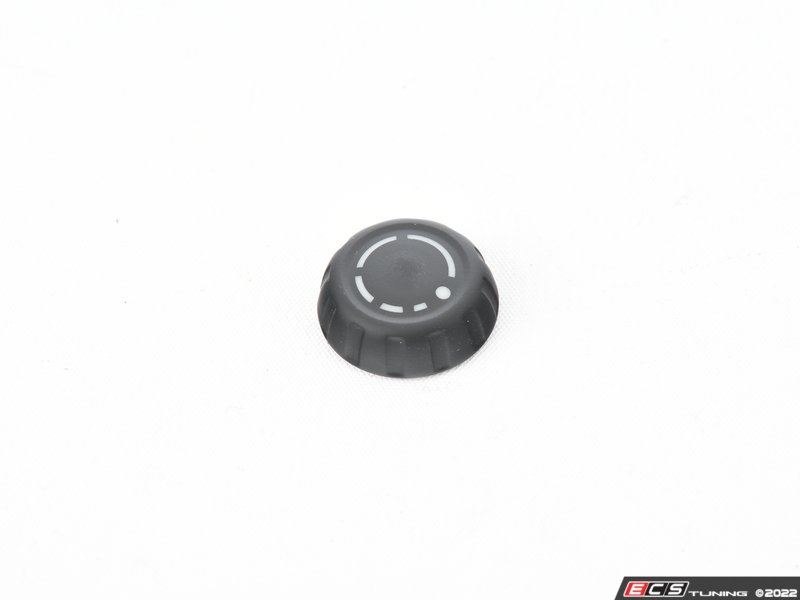 Porsche 997 Rotary Knob - Black Matte
