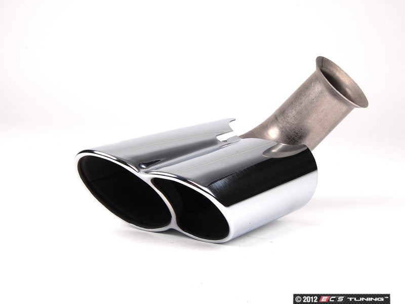 Four-Tube Carrera Sports Tailpipes - Right Side