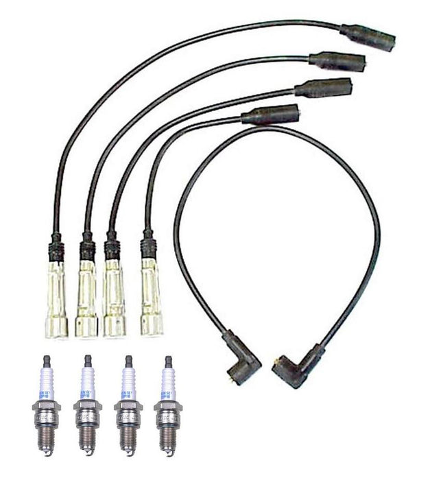 Audi VW Ignition Wire Kit (4 Pieces) 99917019090 – Denso