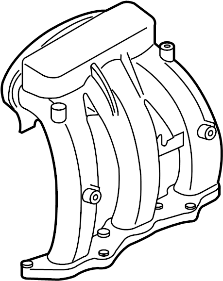 Porsche 991 Engine Intake Manifold - Right