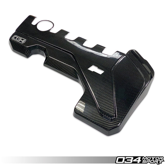 034Motorsport Carbon Fiber Engine Cover - Audi 8V RS3, 8S TTRS
