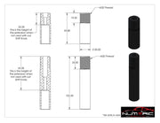 G-Body Delrin Shift Knob and Extender