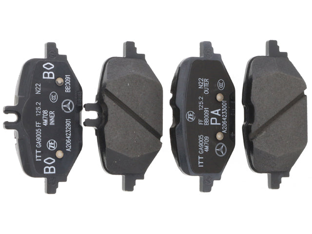 GENUINE MERCEDES Brake Pad Set - A0004201404