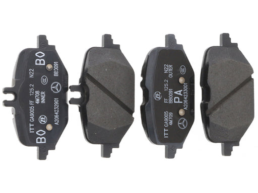 GENUINE MERCEDES Brake Pad Set - A0004201404