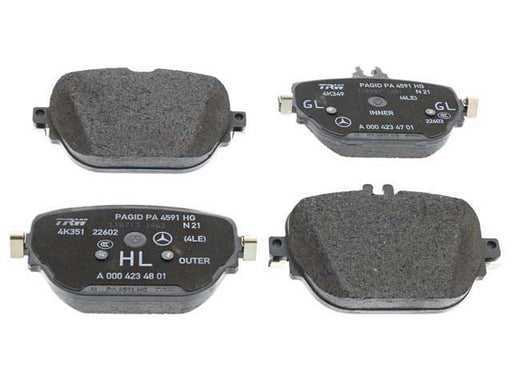 GENUINE MERCEDES Brake Pad Set - A0004203004