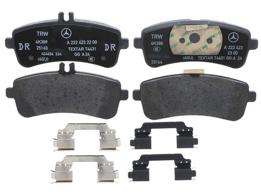 GENUINE MERCEDES Brake Pad Set - A0004204504