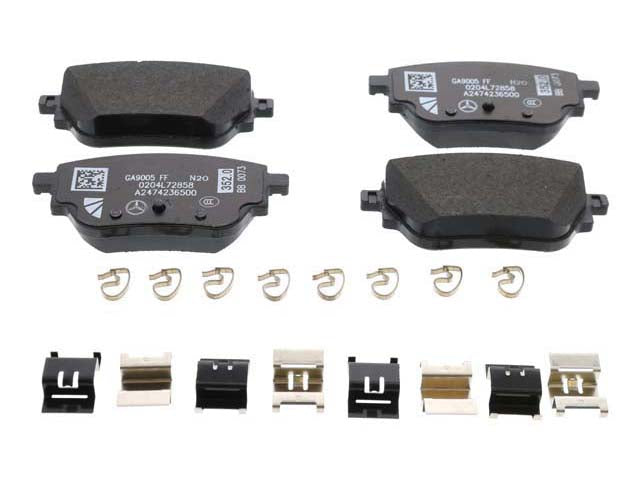 GENUINE MERCEDES Brake Pad Set - A0004205203