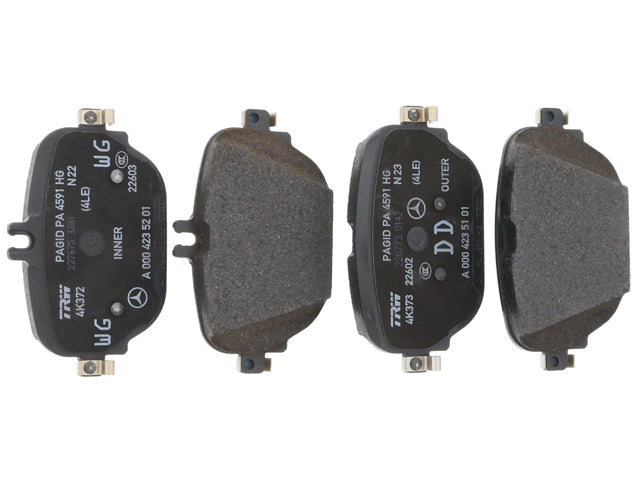 GENUINE MERCEDES Brake Pad Set - A000420520464