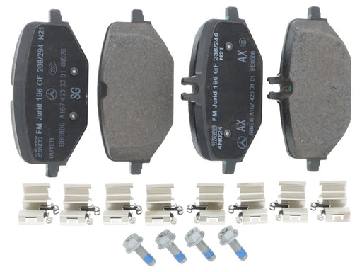 GENUINE MERCEDES Brake Pad Set - A0004207303