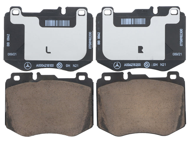 GENUINE MERCEDES Brake Pad Set - A0004208803