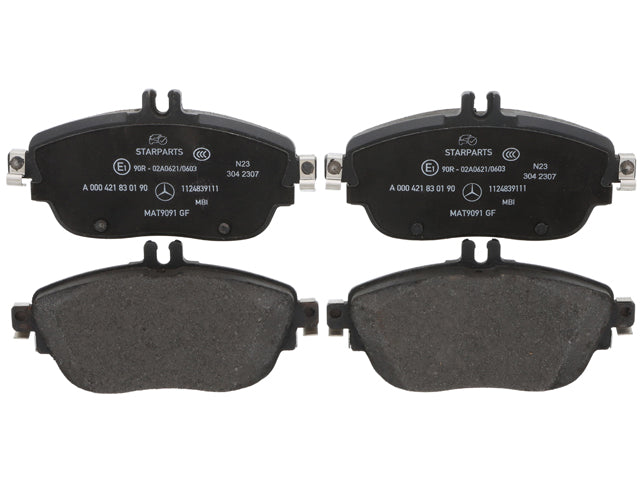 GENUINE MERCEDES Brake Pad Set - A0004209104