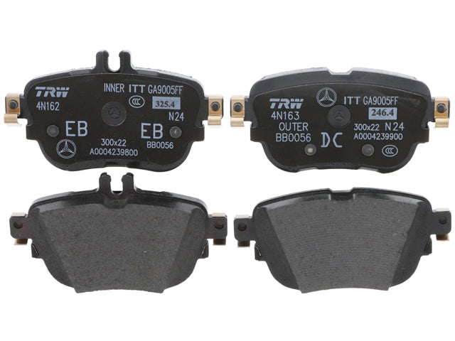 GENUINE MERCEDES Brake Pad Set - A000420930364