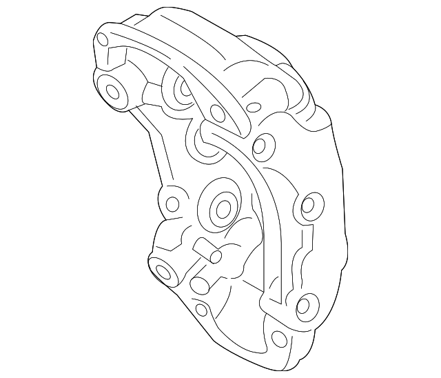 Genuine Porsche parts diagram