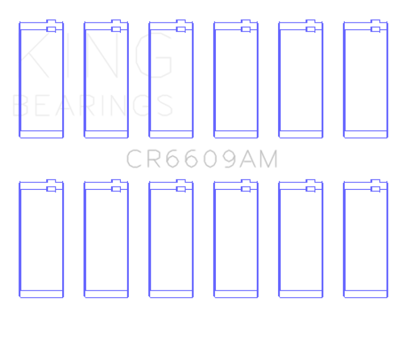 KING ENGINE BEARINGS CR6609AM