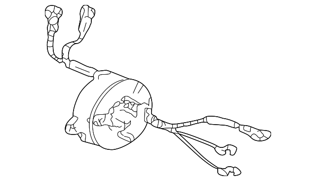 Genuine Porsche parts diagram