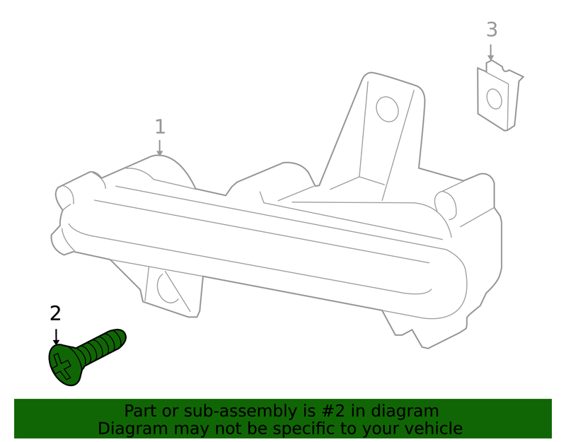 Part can be found as reference #2 in illustration
