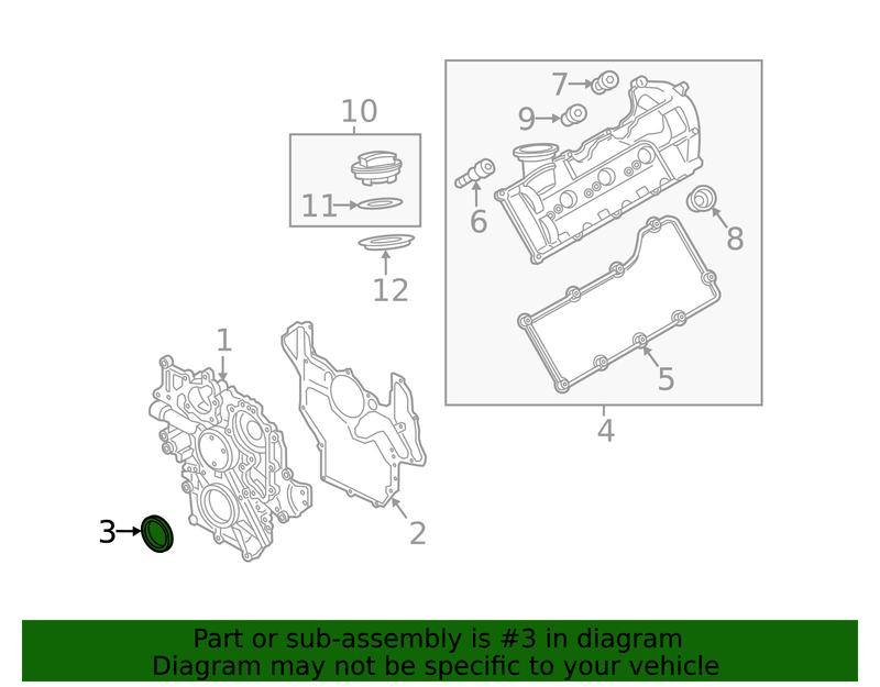Genuine Porsche parts diagram