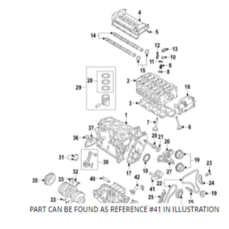 Genuine VW/Audi VW Engine Oil Pump 021115105B