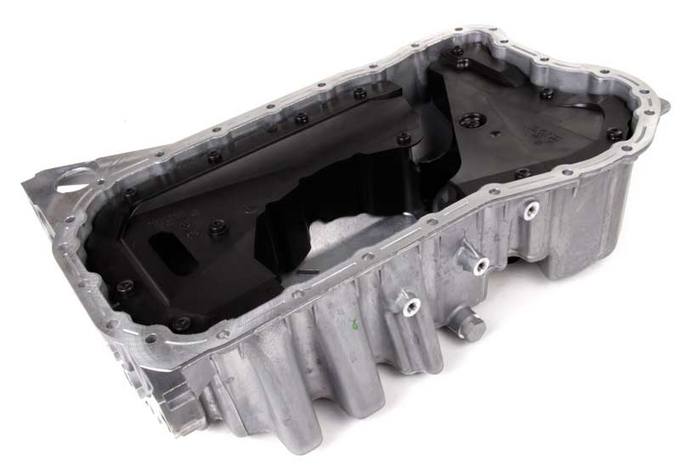 Genuine VW/Audi VW Engine Oil Pan (w/ Oil Level Sensor) 022103601R
