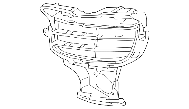 Genuine Porsche parts diagram