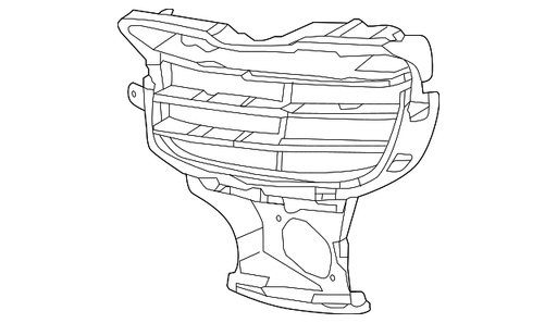 Genuine Porsche parts diagram