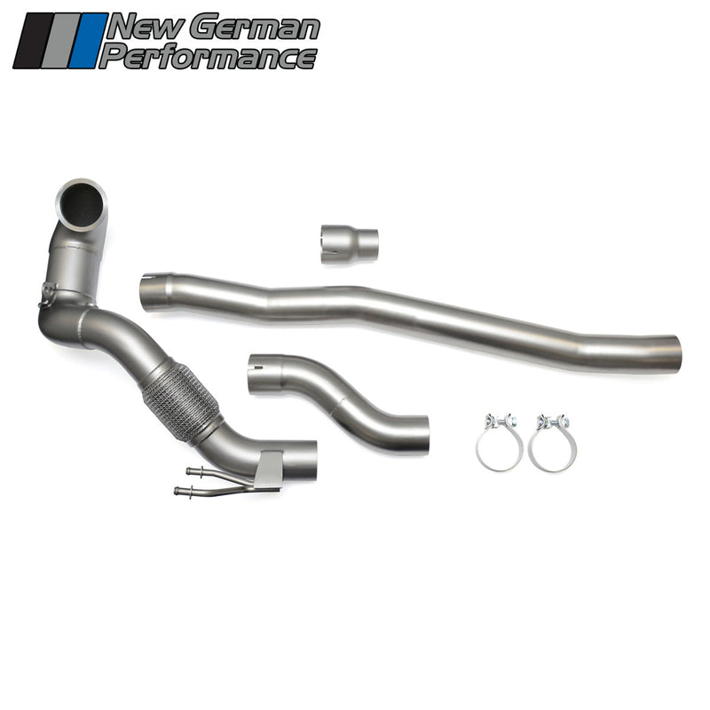 034 Motorsport Cast Stainless Steel Performance Downpipe - VW/Audi MQB 1.8T/2.0T