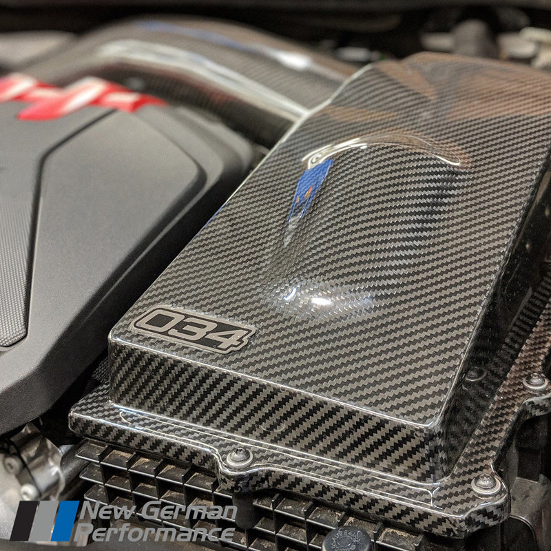 034Motorsport X34 Carbon Fiber Closed-Top Cold Air Intake System - Audi TTRS and RS3 2.5 TFSI EVO - NLA