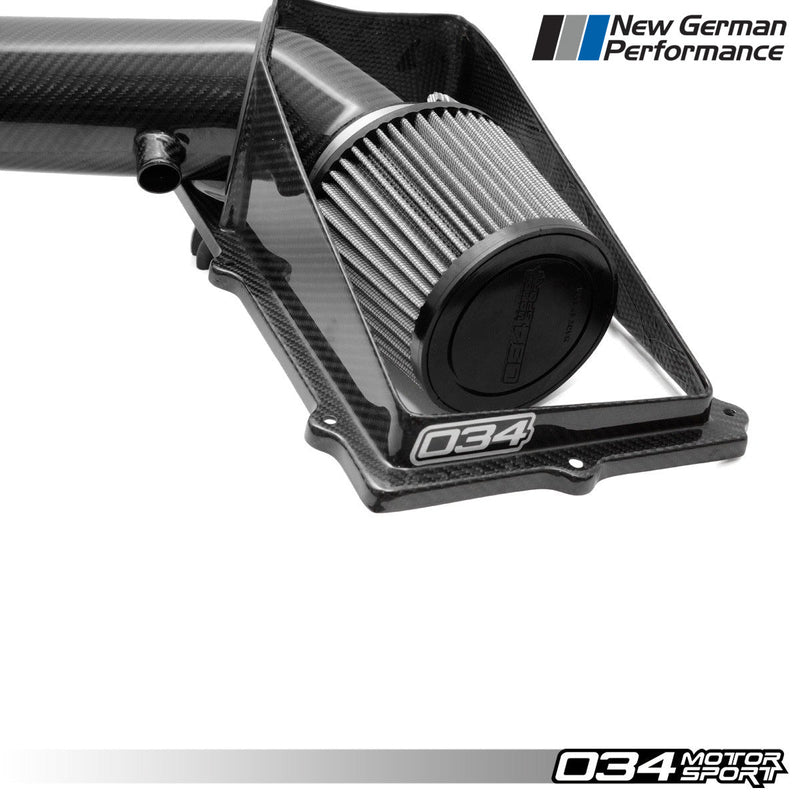 034Motorsport X34 Carbon Fiber Open-Top Cold Air Intake System - Audi 8S TTRS and 8V RS3 2.5 TFSI EVO - NLA