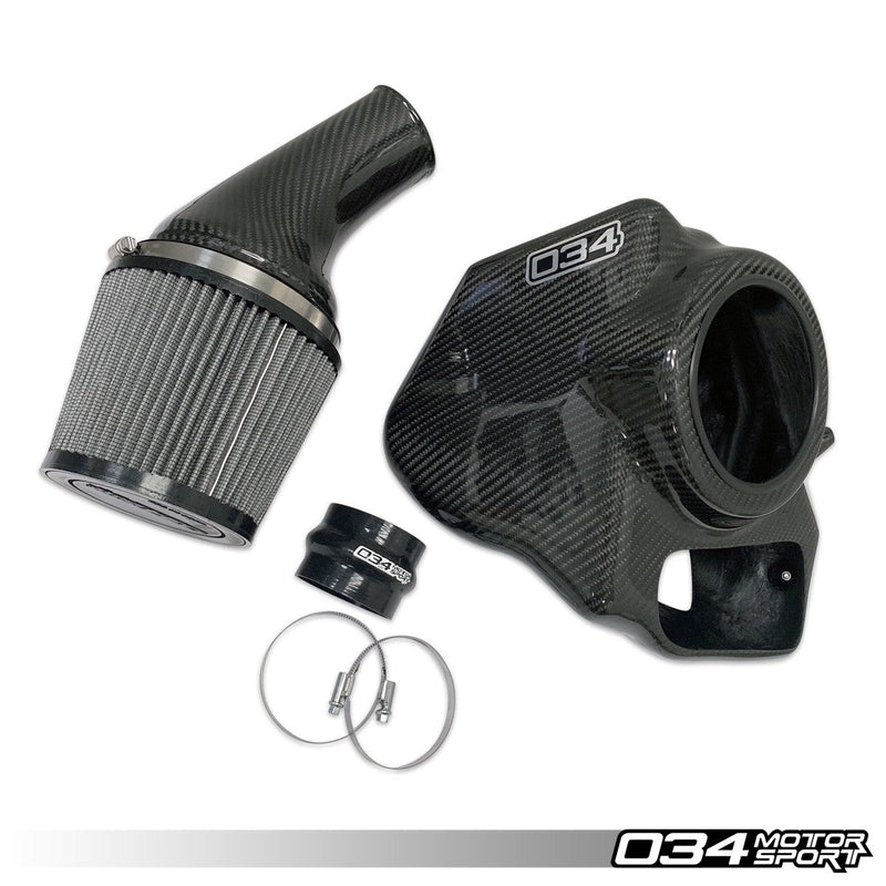 034Motorsport Audi B9 S4, S5 3.0T X34 Carbon Fiber Full Intake System