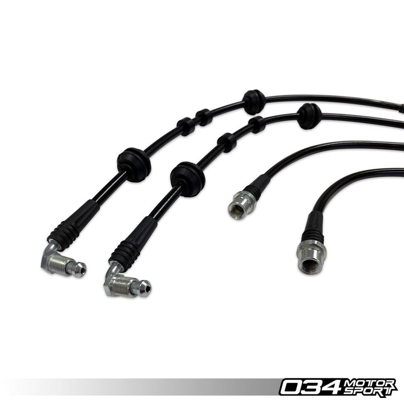 034Motorsport Stainless Steel Braided Brake Line Kit - Mk1 Audi R8