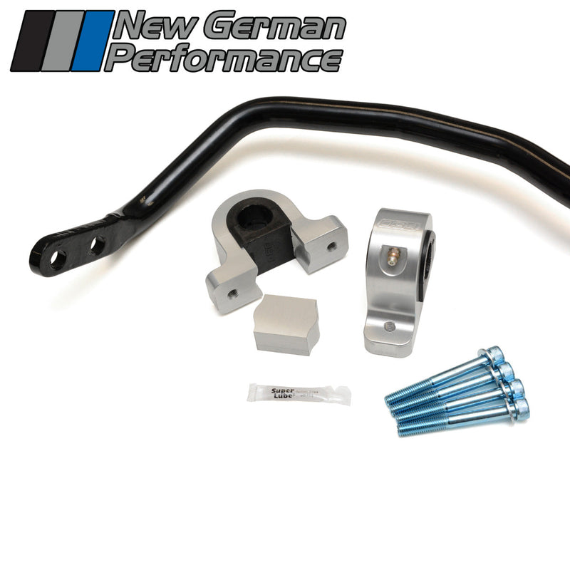 034 Motorsport Adjustable Solid Front Sway Bar Upgrade for VW Mk8, Mk7 Golf, GTI, Golf R, Audi A3/S3/RS3 and 8S TT/TTS/TTRS