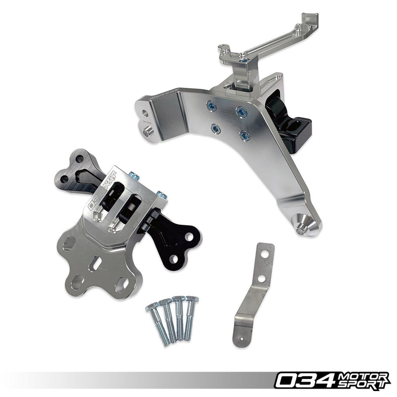 034Motorsport Streetsport Engine/Transmission Mount Pair - Audi 8S TTRS, 8V.5/8Y RS3