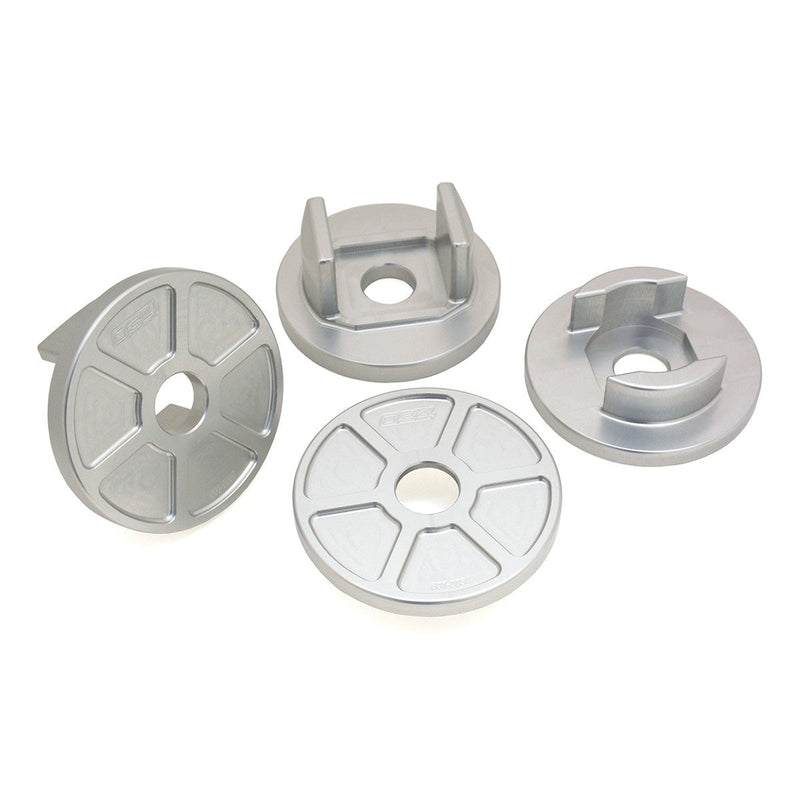 034 Motorsport Billet Aluminum Rear Subframe Mount Insert Kit, B8/B8.5 Audi S4/RS4, S5/RS5, Q5/SQ5