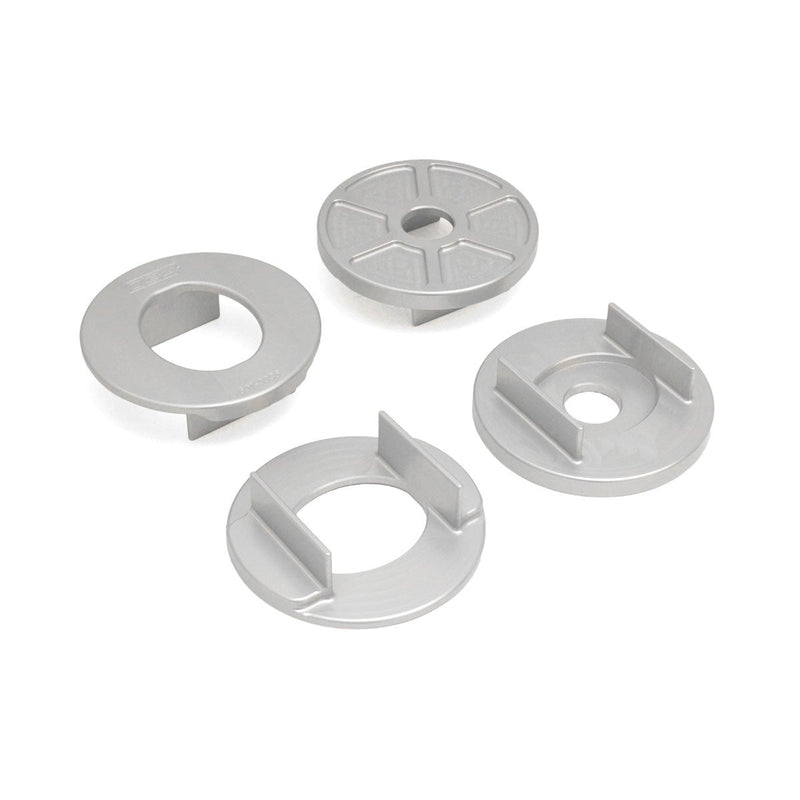 034 Motorsport Billet Aluminum Rear Subframe Mount Insert Kit, B8/B8.5 Audi A4/A5/Allroad
