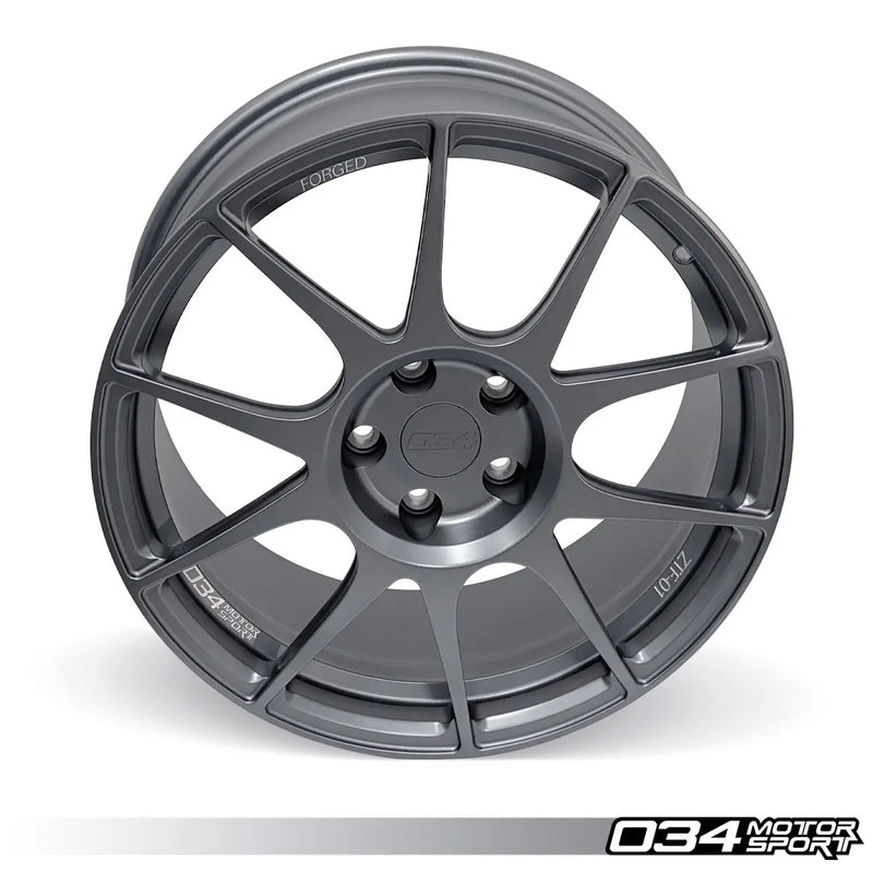 034Motorsport ZTF-R01 Forged Wheel, 18x9.3 ET42, 57.1mm Bore, Audi 8S TT/TTS/TTRS & 8V/8V.5 RS3