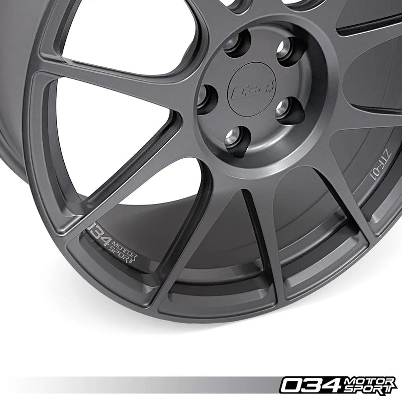 034Motorsport ZTF-R01 Forged Wheel, 18x9.3 ET42, 57.1mm Bore, Audi 8S TT/TTS/TTRS & 8V/8V.5 RS3