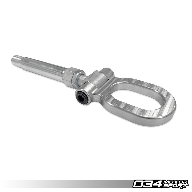 034MOTORSPORT STAINLESS STEEL TOW HOOK - 145MM FOR AUDI B8/B8.5