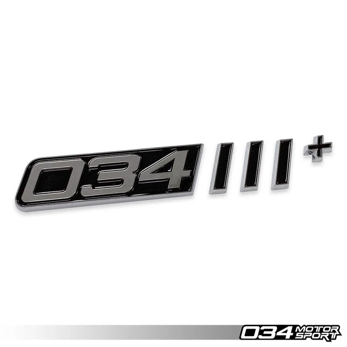 034Motorsport Dynamic+ Badge