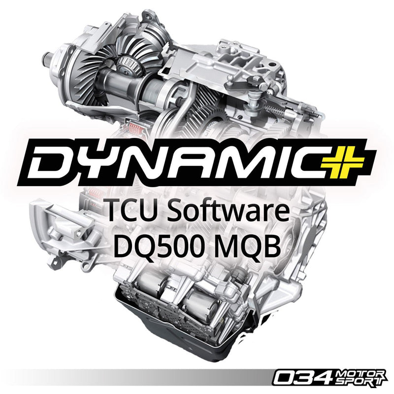 034MOTORSPORT DYNAMIC+ DSG SOFTWARE UPGRADE FOR AUDI 8V.5 RS3 AND 8S TTRS DQ500 TRANSMISSION