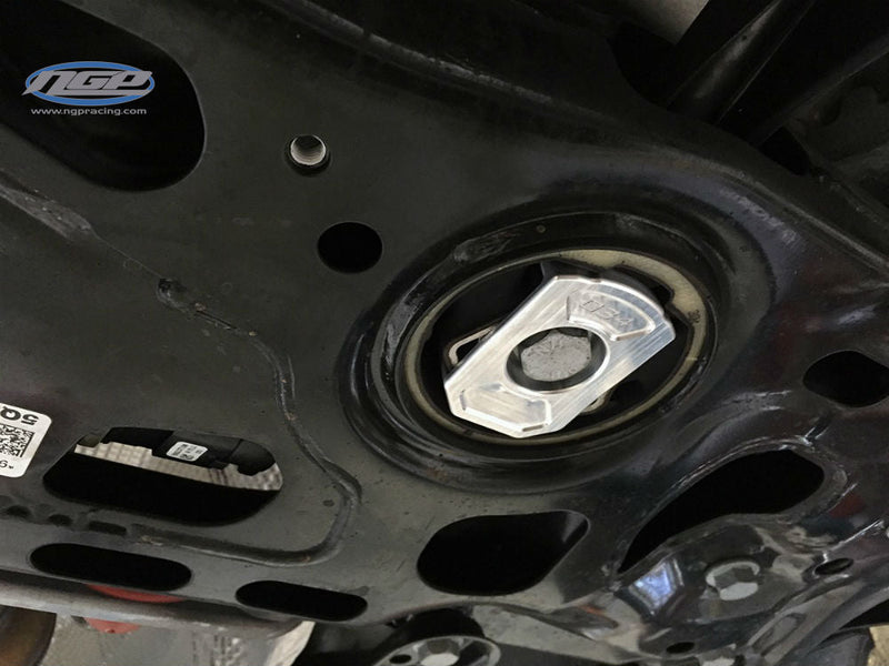 034Motorsport Billet Aluminum MQB Lower Dogbone Mount Insert - Mk8, Mk7, Mk7.5 VW Golf/GTI/R/Alltrack/GLI, 8V Audi A3/S3, 8S TT/TTS/TTRS