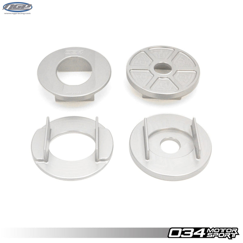 034 Motorsport Billet Aluminum Rear Subframe Mount Insert Kit, B8/B8.5 Audi A4/A5/Allroad
