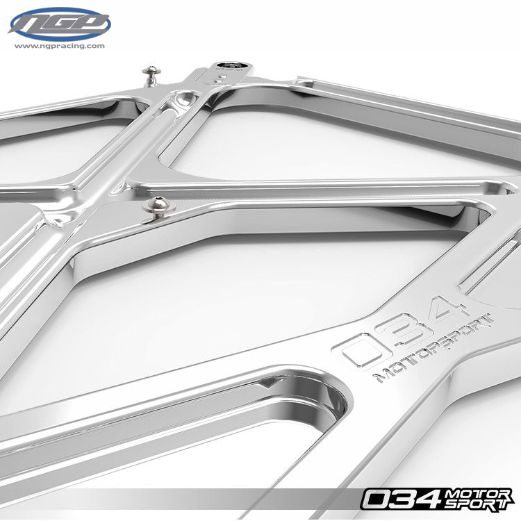 034 Motorsport X-Brace Billet Aluminum Chassis Reinforcement B8 A4/S4/RS4, A5/S5/RS5, Q5/SQ5