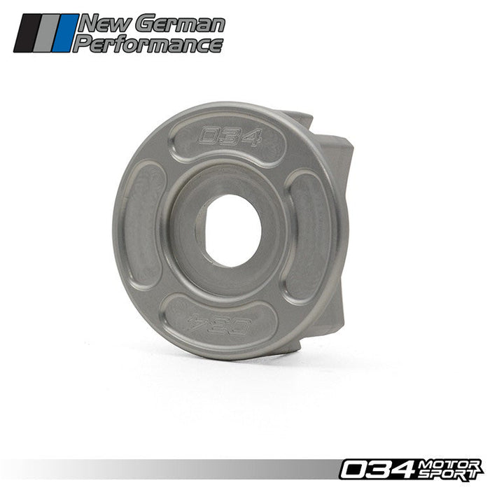 034Motorsport Billet Aluminum Rear Differential Carrier Mount Insert Kit, B8 Audi A4/S4/RS4, A5/S5/RS5, Q5/SQ5 and C7 Audi A6/S6/RS6, A7/S7/RS7