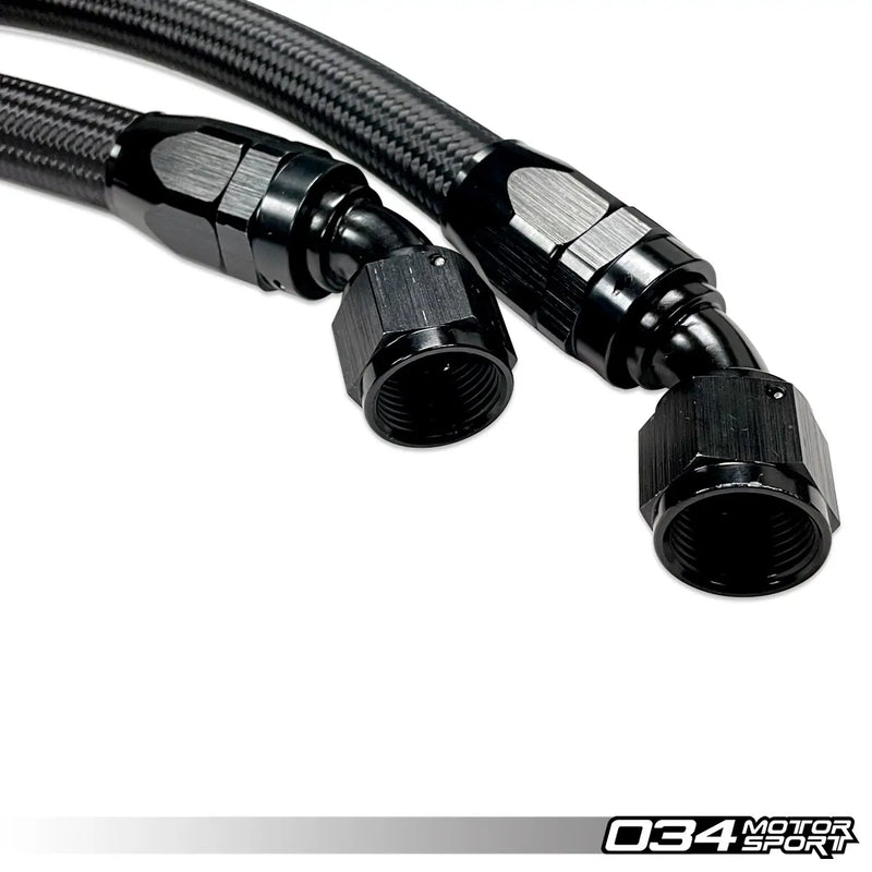 034Motorsport Catch Can Kit, 8J/8P Audi TT/A3, VW Mk5 GTI/GLI, Mk6 Golf R EA113 2.0T FSI