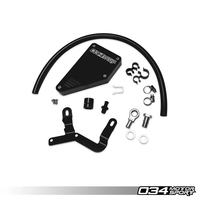 034Motorsport Billet Aluminum DSG Breather Catch Can Kit - Audi 8V/8V.5 A3/S3