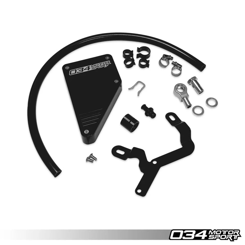 034Motorsport Billet Aluminum DSG Breather Catch Can Kit - Audi 8V/8V.5 A3/S3