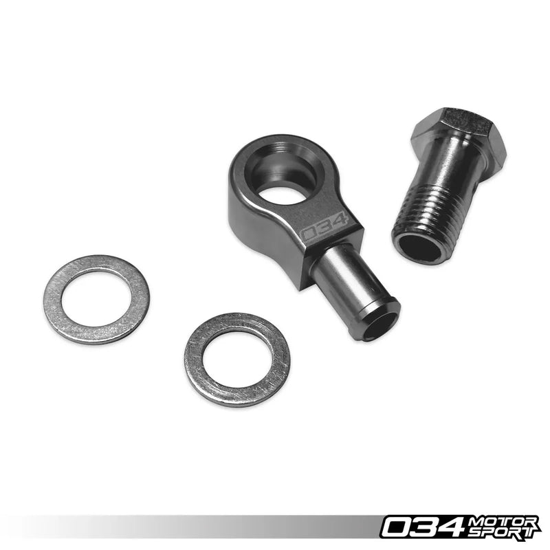 034Motorsport Billet Aluminum DSG Breather Catch Can Kit - Audi 8V/8V.5 A3/S3